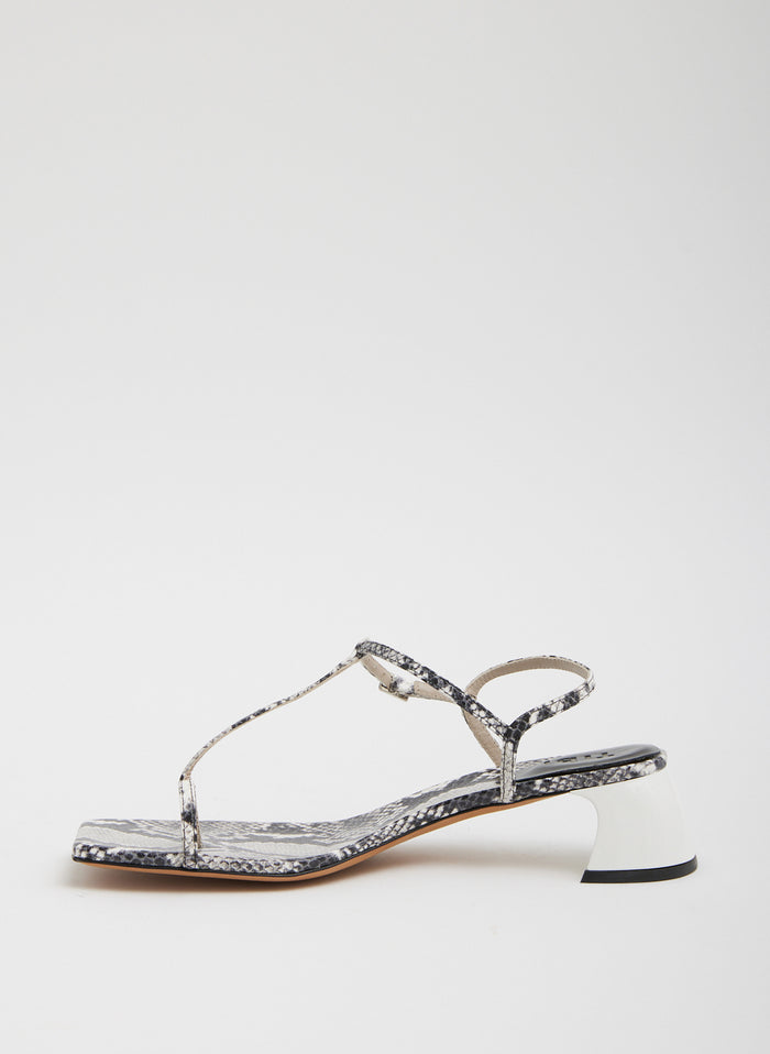 Grey Embossed Snake-2