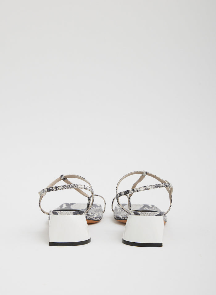 Grey Embossed Snake-4