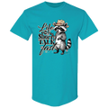 GGO-2792 Talk Fast Raccoon- Tropical Blue