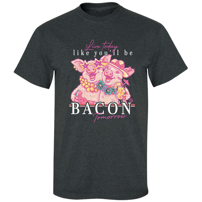 GGO-2798 Bacon Tomorrow - Dark Heather