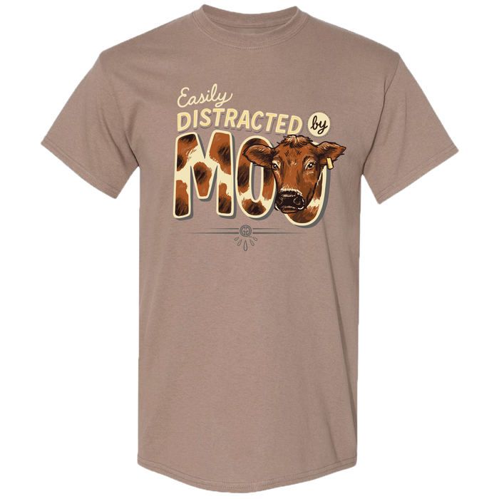 GGO-2799 Distracted by Moo - Brown Savana