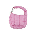 GZ-1492 Puffer Quilted Mini Purse Pink