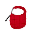 GZ-1492 Puffer Quilted Mini Purse Red