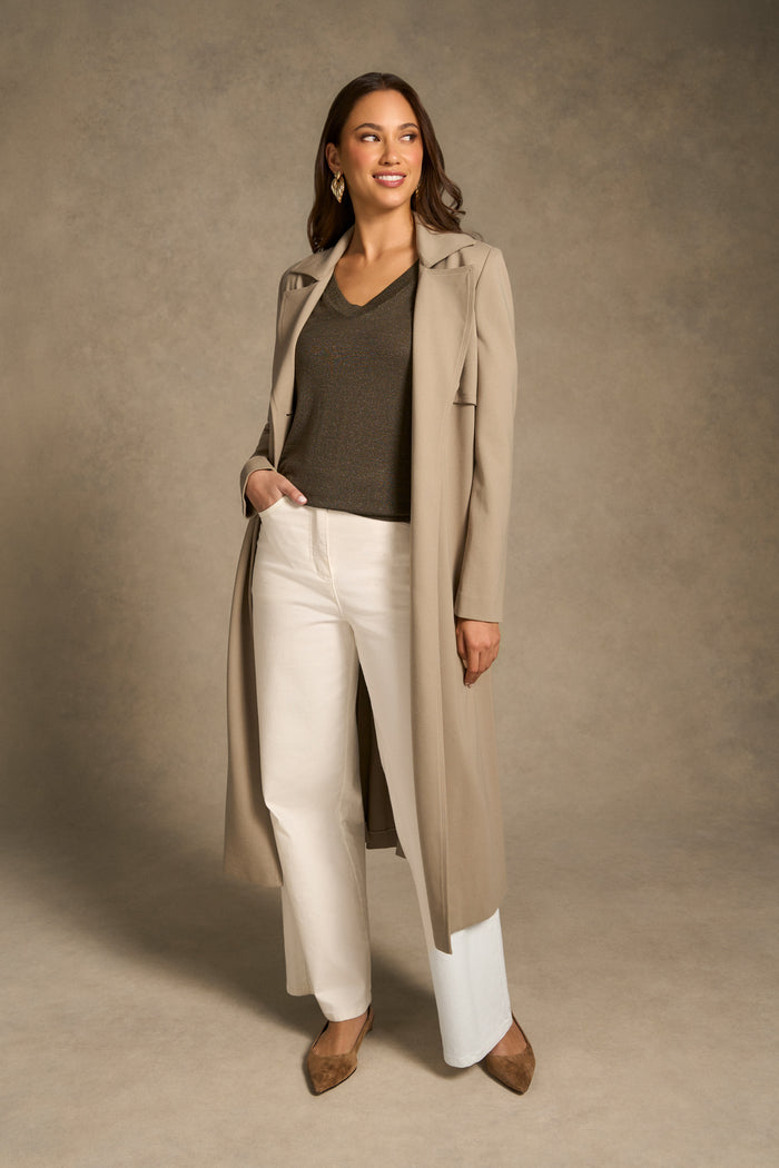 Half Sleeve Wool Knit - Olive