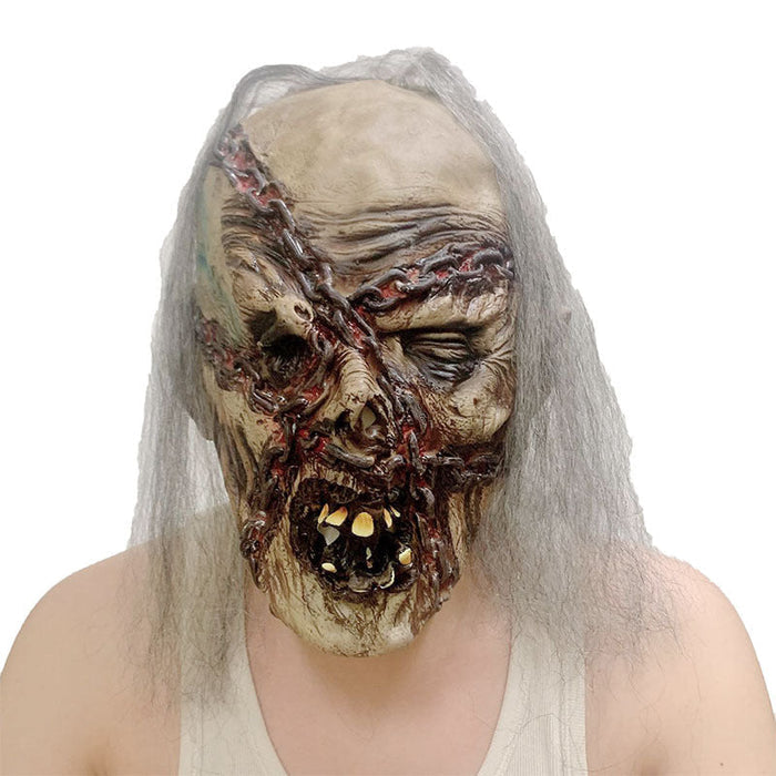 Halloween Ghost-face Latex Mask