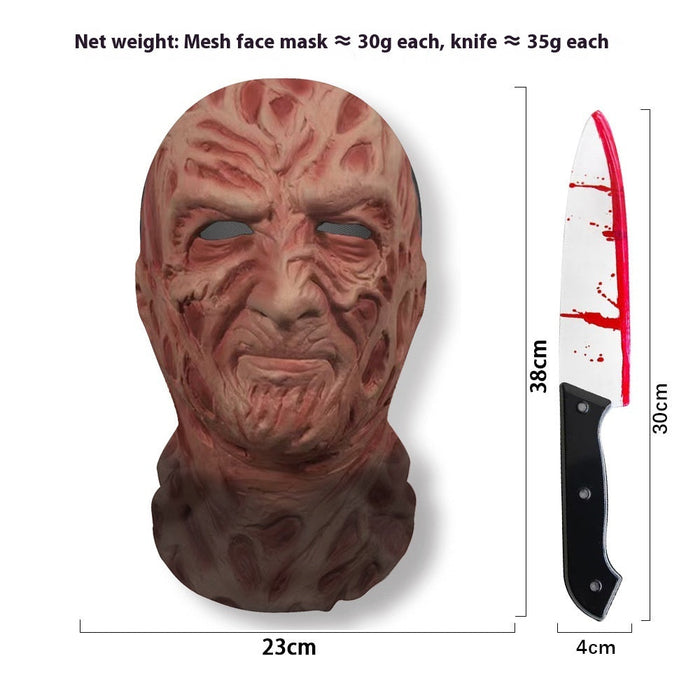 Ghost Face 7 / Including Silver Sharp Knife
