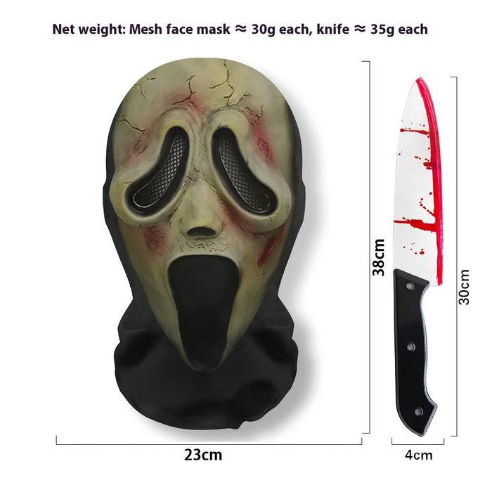 Ghost Face 21 / Including Silver Sharp Knife