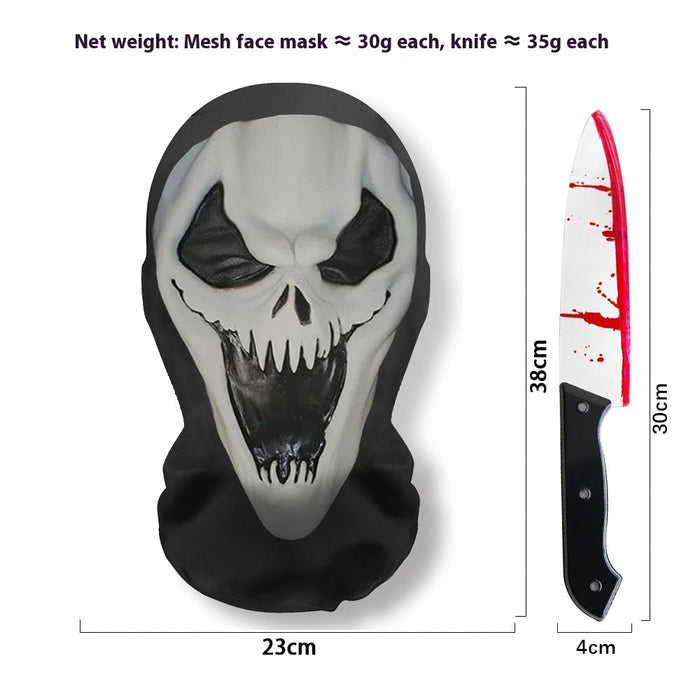 Ghost Face 23 / Including Silver Sharp Knife