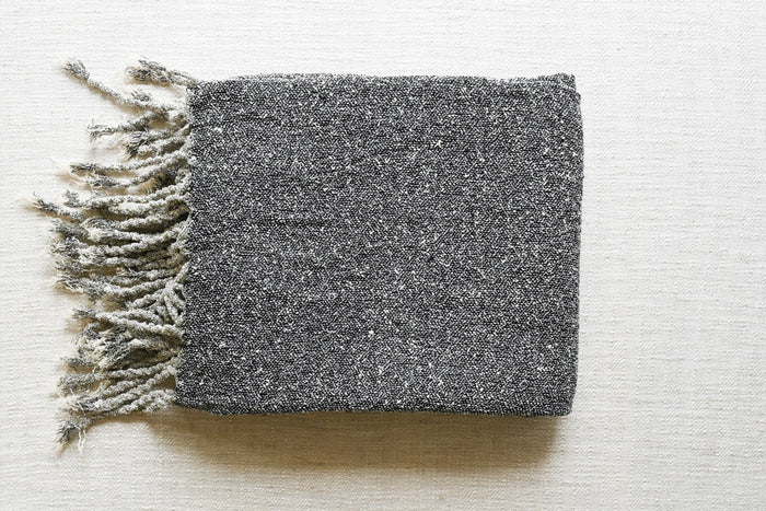 Handwoven Raw Silk Scarf