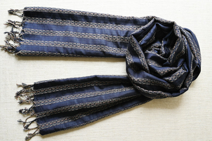 Handwoven Silk Scarf