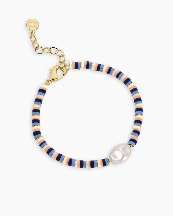 Harbor Pearl Bracelet || option::18K Gold Plated