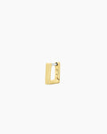 Harper Charm Huggie || option::18K Gold Plated