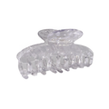 HCO-13M Oval Hair Clip-Clear White 7M