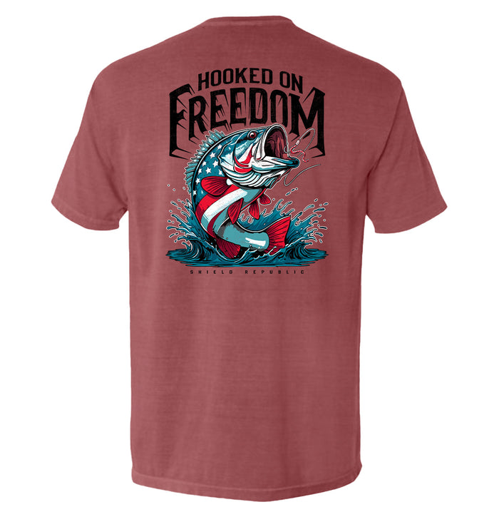 Comfort Colors Pocket Tee / Crimson / S