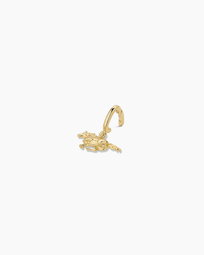 Horse Parker Charm || option::18K Gold Plated
