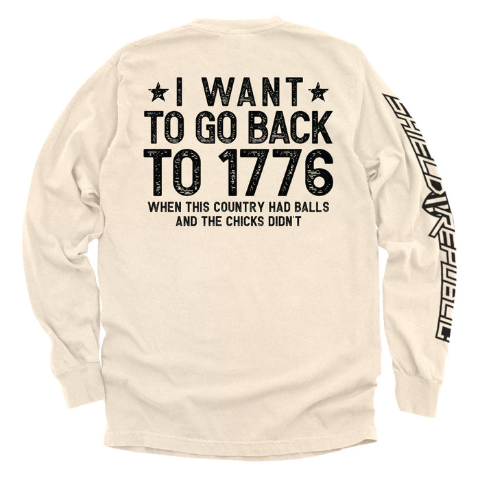 Comfort Colors Long Sleeve / Ivory / S
