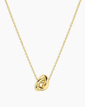 Infinity Knot Necklace || option::18K Gold Plated