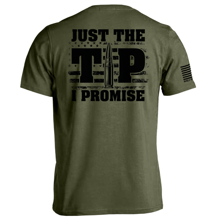 Just The Tip I Promise Flag