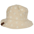 KB-005 C.C Daisy Rain Bucket Hat Beige