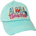 KBV-1199 Aloha Beaches Cap Diamond Blue