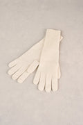 Knitted Gloves - Cream