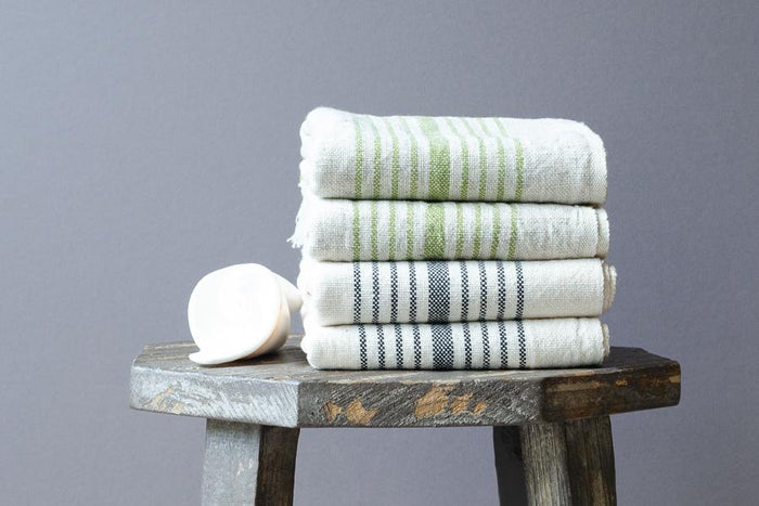 Linen Hand Towel - Indigo Traders
