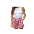 LM-1112 RED MODERN SKORT