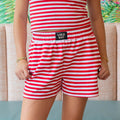 LM-STRIPE Short-RED