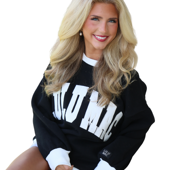LM-SW-1002 Color Block Black/White - Stitch