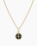 Lose Yourself Coin Necklace || option::18K Gold Plated