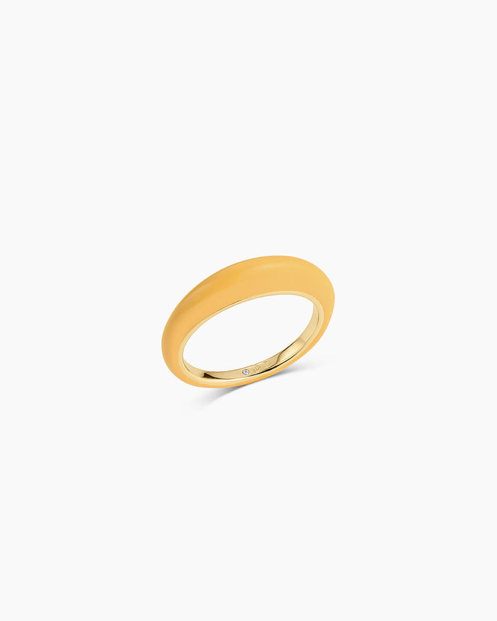 18K Gold Plated / Yellow / 5
