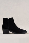 Louise Suede Boot - Black