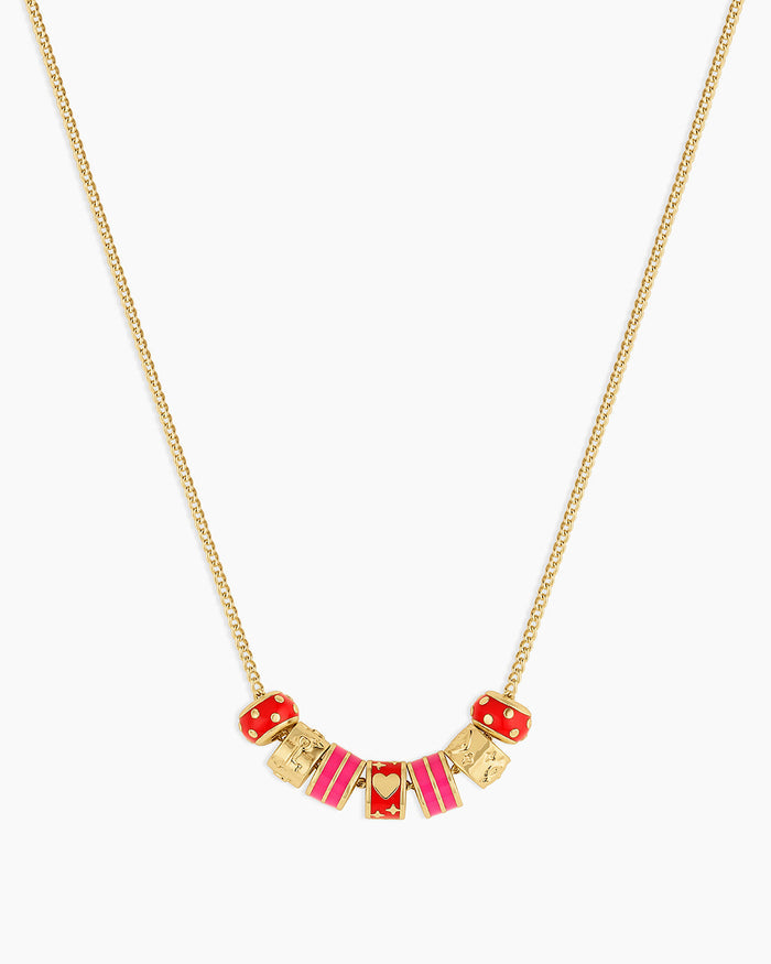 Love U Necklace || option::18K Gold Plated