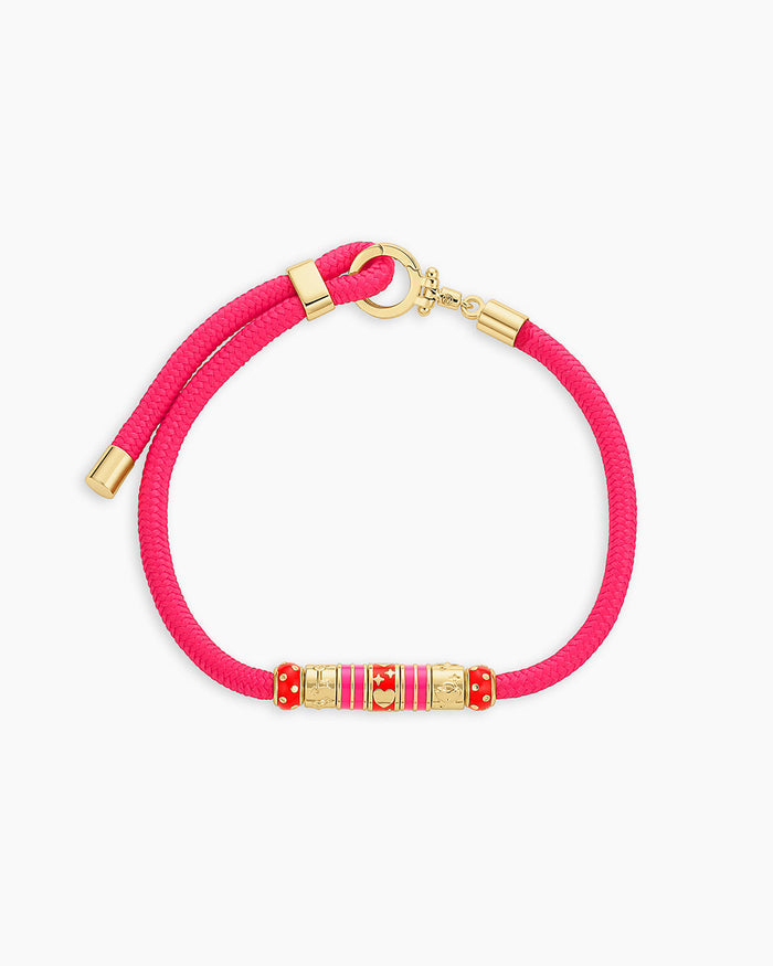 Love U Paracord Bracelet || option::18K Gold Plated