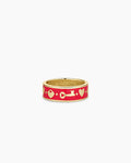 Love U Ring || option::18K Gold Plated