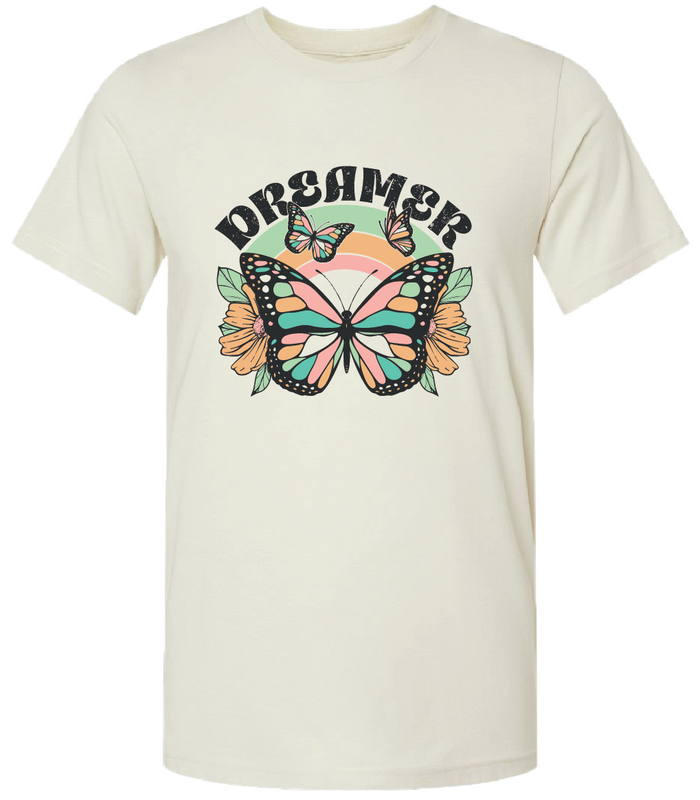LuLu Mac-141 Butterfly Dreamer-Heather Oatmeal