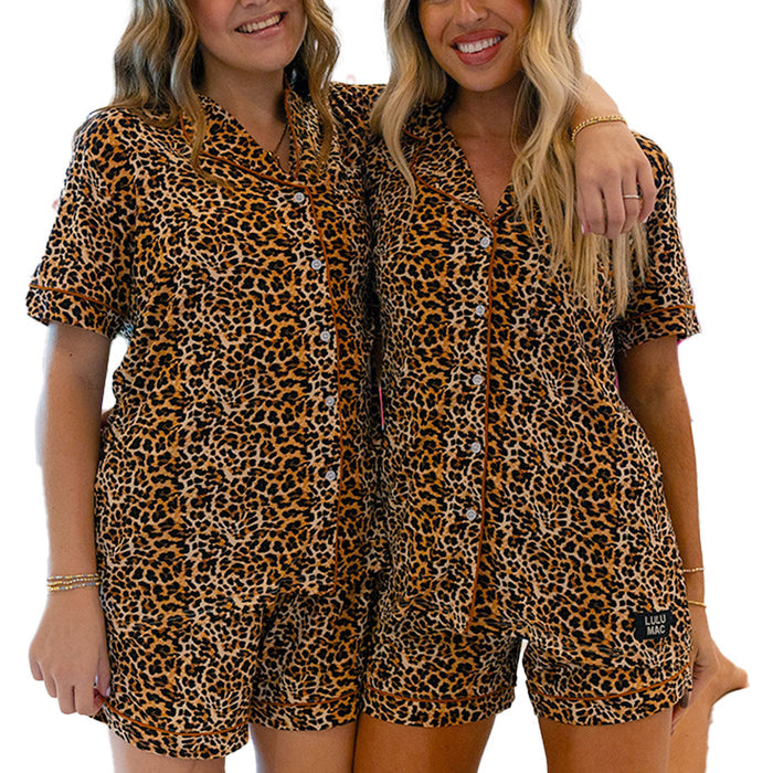 Lulu Mac PJ's- LM-PJ-1000 LEOPARD