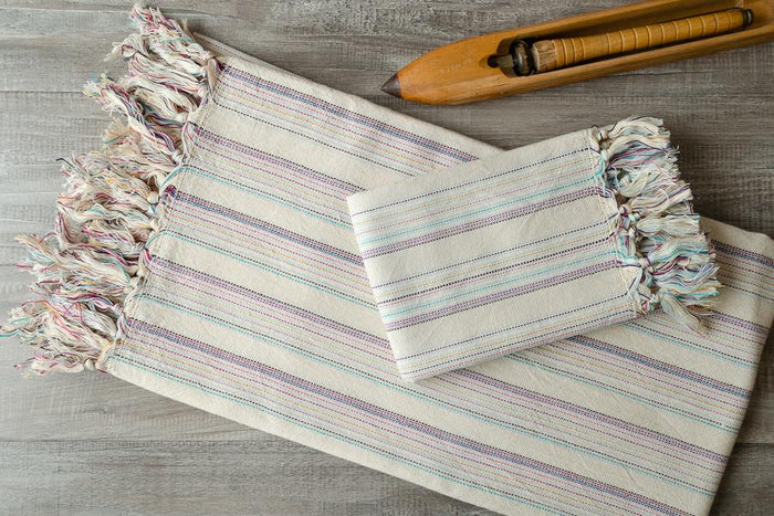 Madeline Linen Towel - Indigo Traders