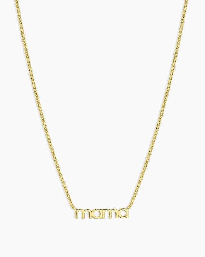 Mama Wilder Necklace || option::18K Gold Plated