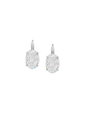 MARIE OVAL-CUT EARRINGS IN MOISSANITE, STERLING SILVER
