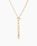 Melrose Toggle Lariat || option::18K Gold Plated