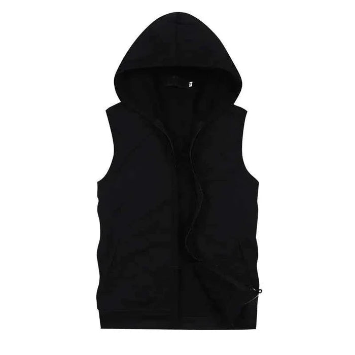 Men's Sleeveless Hoodie Tank Top Sportswear