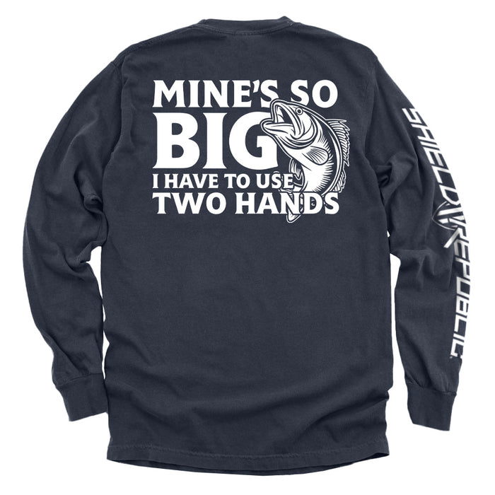 Comfort Colors Long Sleeve / True Navy / S