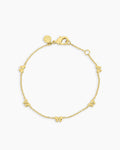 Mini Bow Bracelet || option::18K Gold Plated