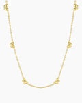 Mini Bow Necklace || option::18K Gold Plated