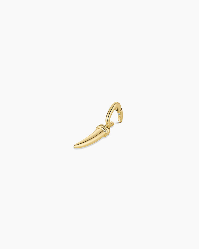 Mini Tusk Charm || option::18K Gold Plated