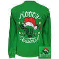 Moooy Christmas-Irish Green LS-1969