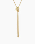 Nautilus Bolo Necklace || option::18K Gold Plated
