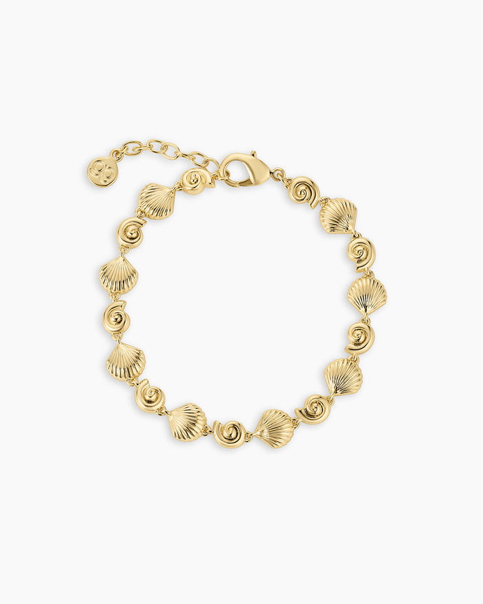 Nautilus Bracelet || option::18K Gold Plated