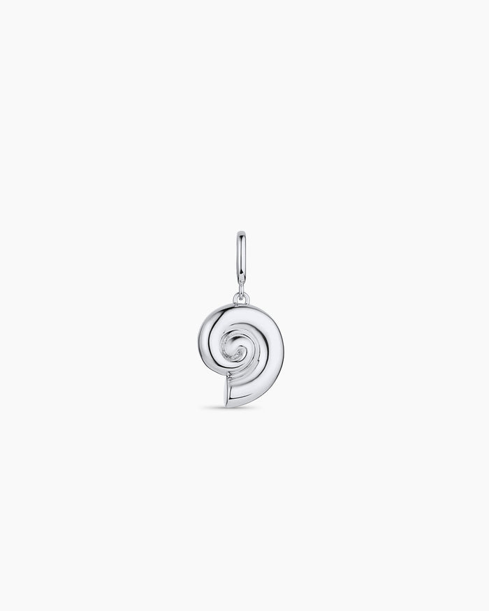Nautilus Parker Charm || option::Silver Plated